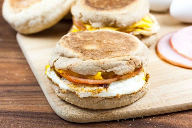 Cheap breakfast ideas - sandwich